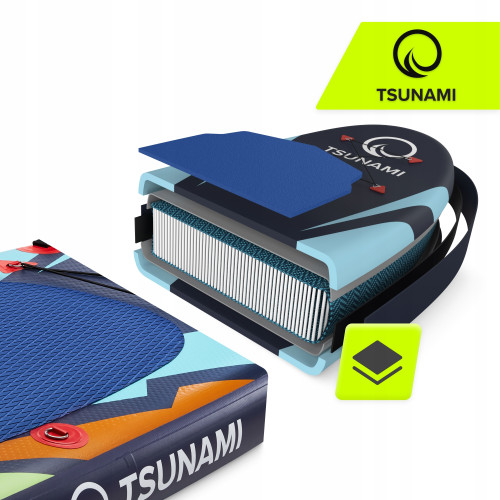 Каяк  TSUNAMI 320 см c веслом Bolt T08 - фото №11